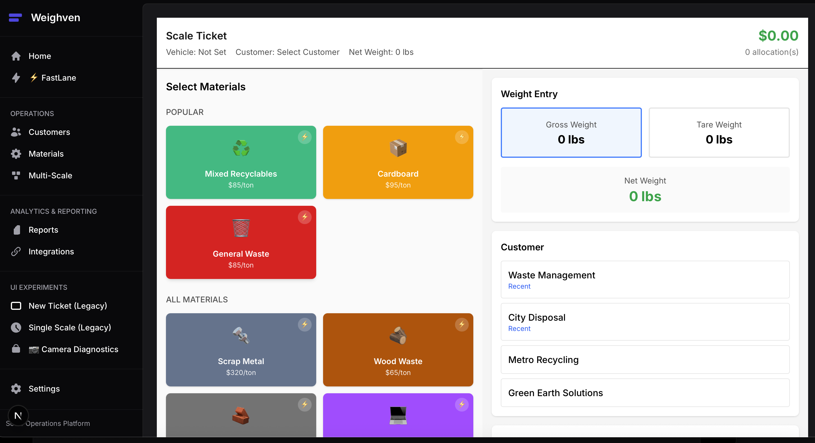 Weighven running across desktop, tablet, and mobile devices showing responsive design